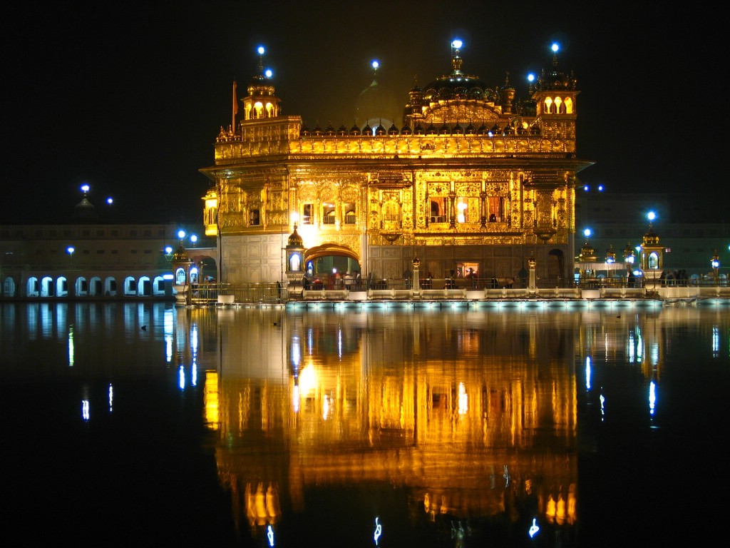 Harmandir Sahib at Night