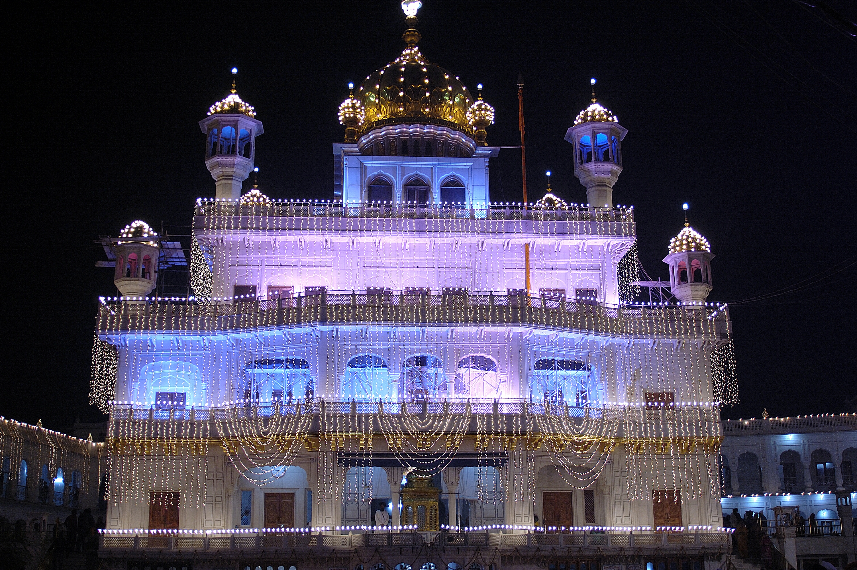 Akal Takht Illuminated